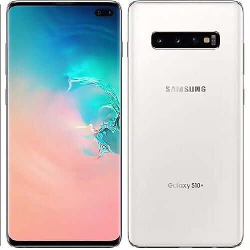 Samsung Galaxy S10 Plus (Ceramic White, 6GB RAM) in the