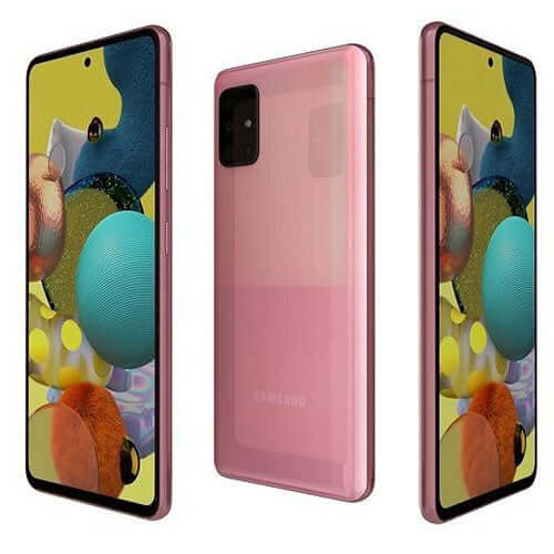Buy Samsung Galaxy A51 Prism Crush Pink Online at Best Price -