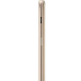 Samsung Galaxy A5 2017 side view showing sleek design in Gold Sand finish.