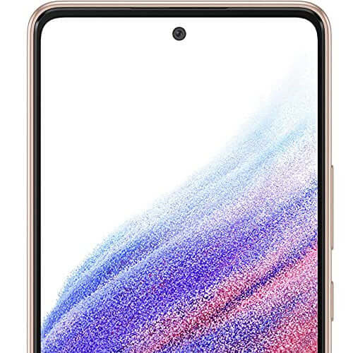 Best Samsung Galaxy A53 6GB RAM 128GB single sim Peach