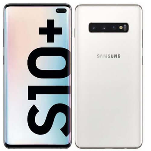 SAMSUNG Galaxy S10 Plus (128GB 8GB Ram) Ceramic White