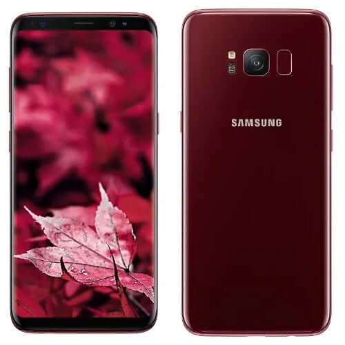 Samsung Galaxy S8 (Burgundy Red) 128GB 4GB Ram Dual Sim