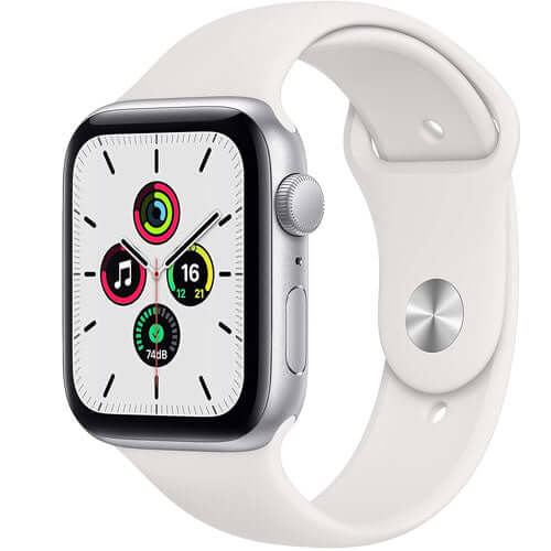 Buy Apple Watch SE GPS, 44mm Silver White,