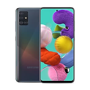 Samsung Galaxy A51 64GB 4GB RAM Prism Single SIM Crush Black