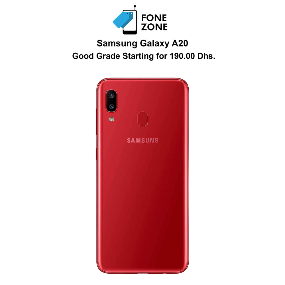 Shop Online Samsung Galaxy (A20), Red