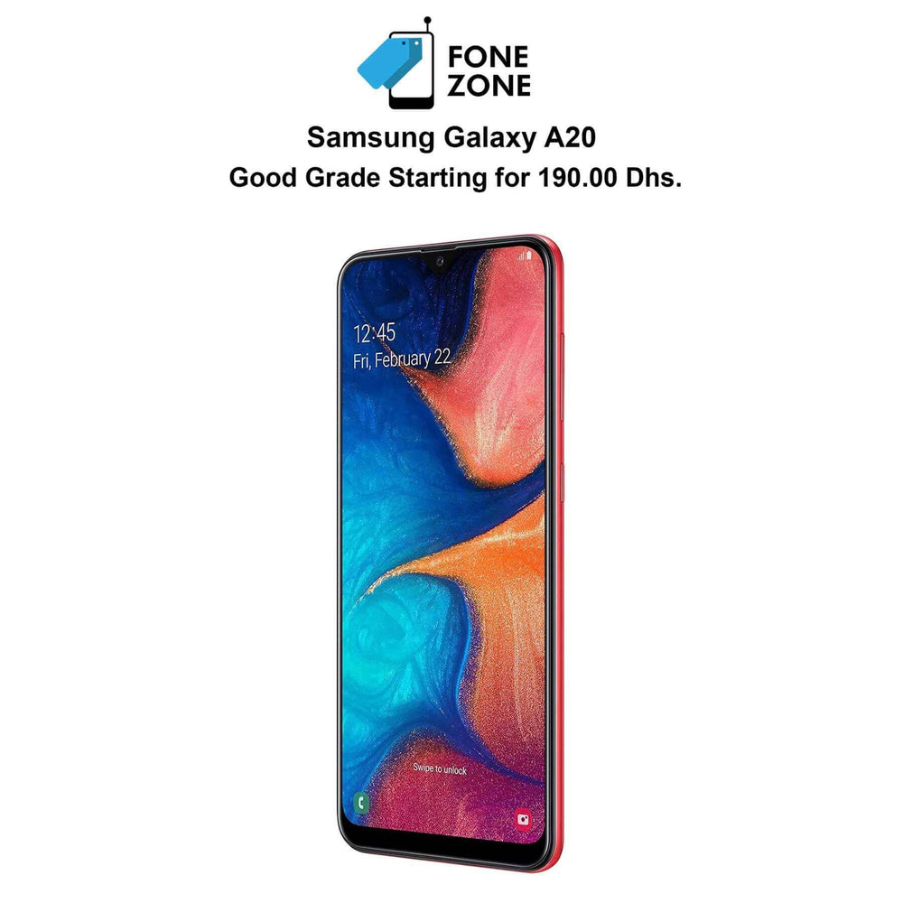 Samsung Galaxy A20 Red