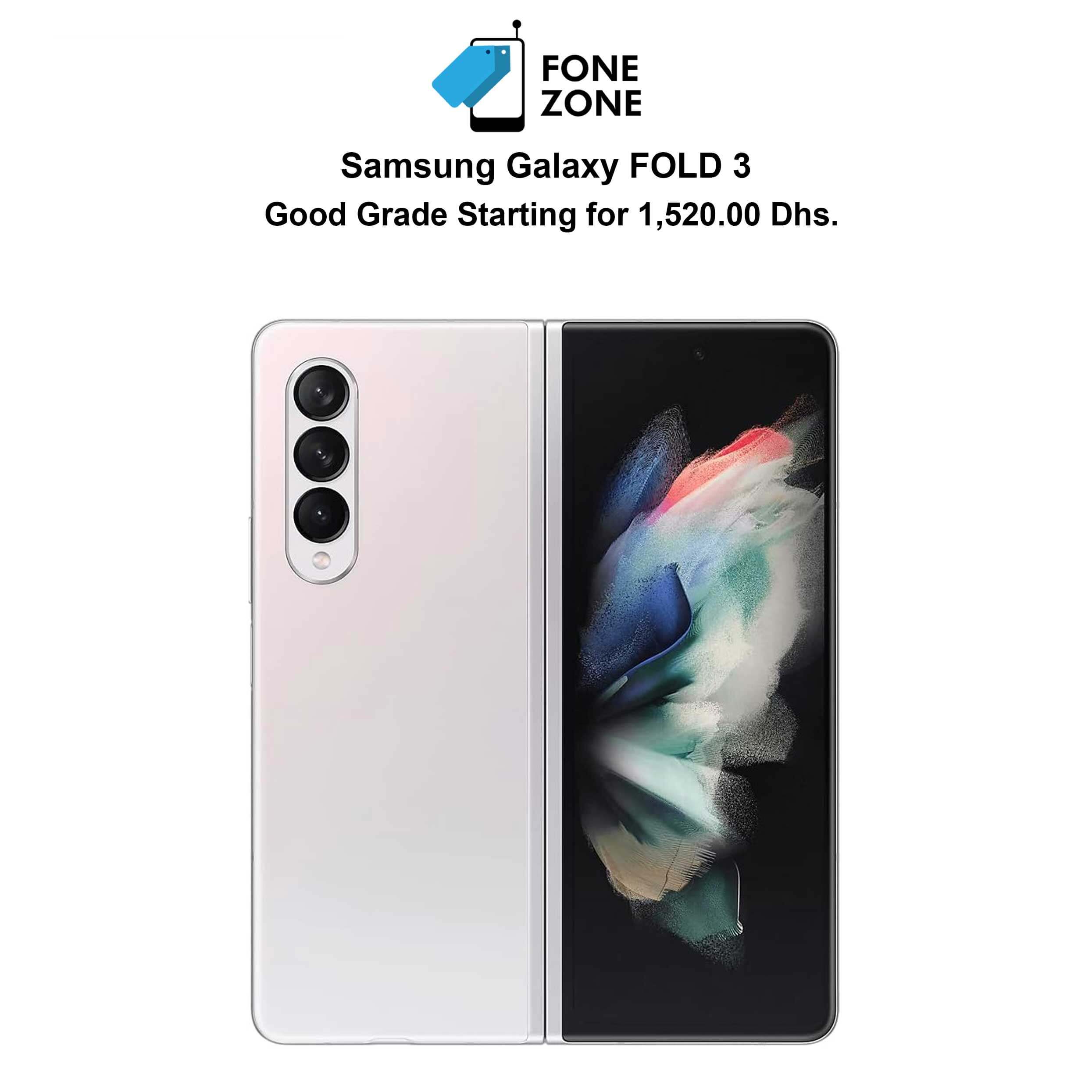 Buy now Samsung Galaxy Z Fold3 5G (Phantom Silver)