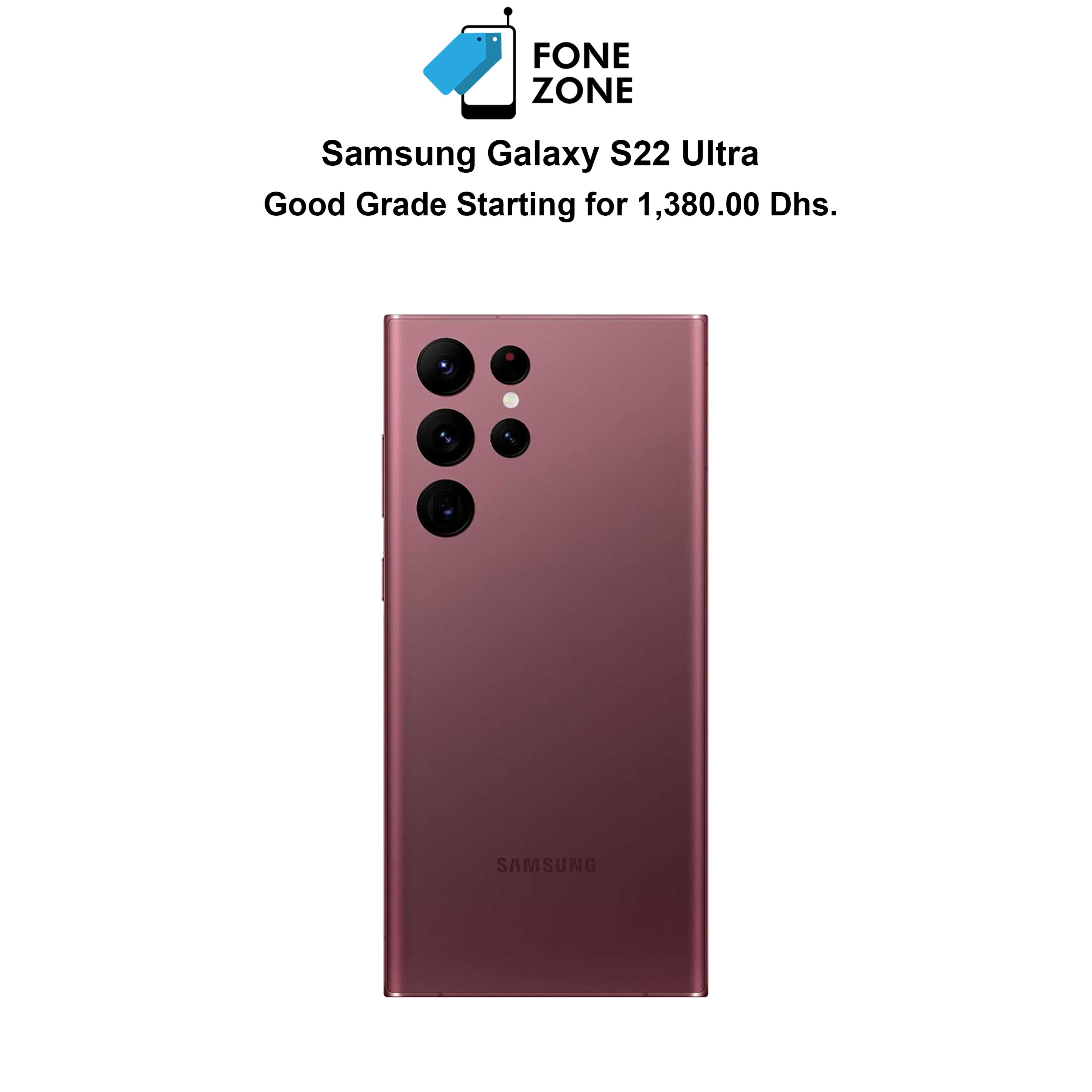 Buy Samsung Galaxy S22 Ultra (Burgundy) Online