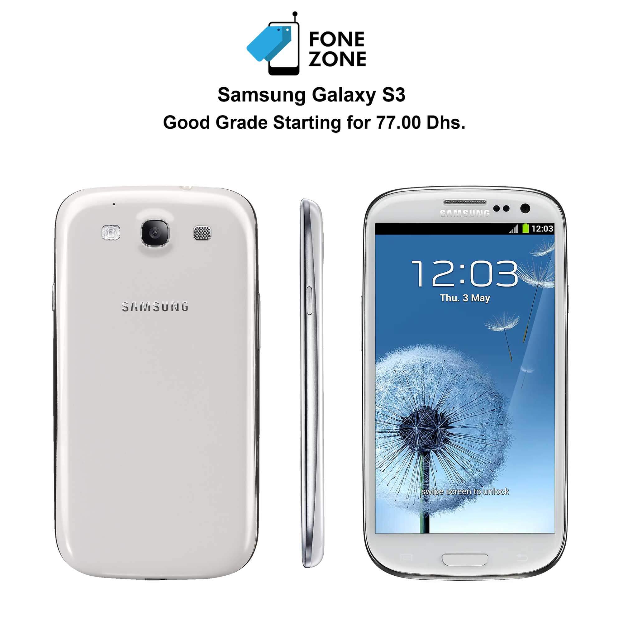 Best Refurbished Samsung Galaxy S3 at Lowest