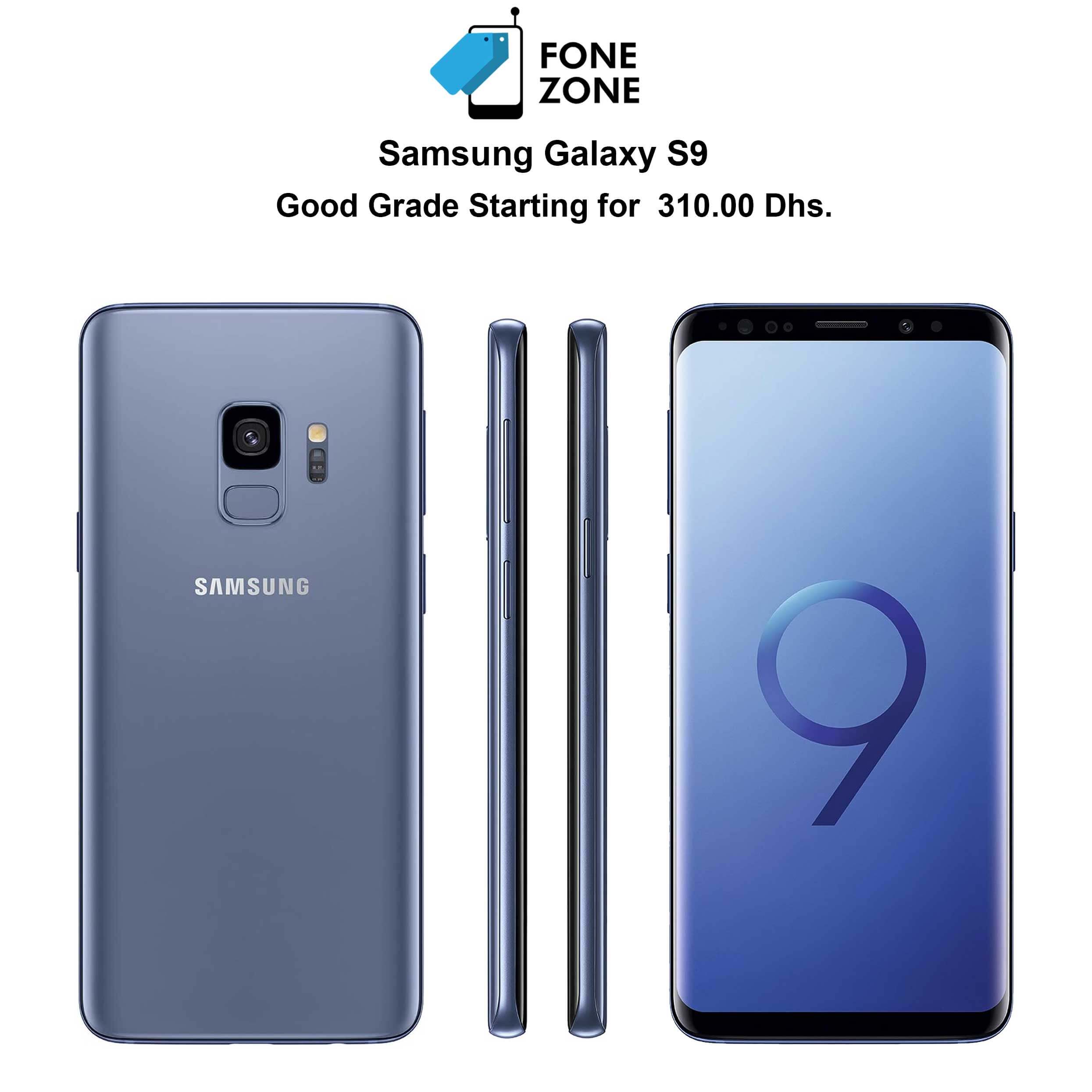 Samsung Galaxy S9 in Coral Blue at Best Price on