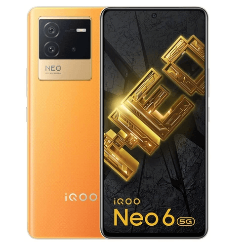 iQOO Neo 6 5G 8GB LPDDR5 RAM 128GB UFS 3.1 storage | Fonezone.com