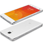 Xiaomi Mi 4 smartphone showing front and back design, featuring 16GB storage and 3GB RAM with 5.0-inch display.