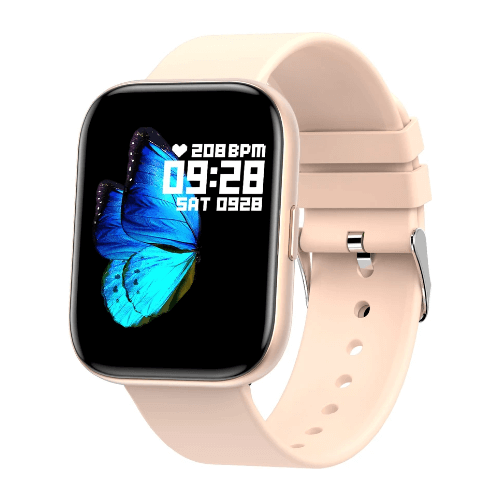 The Fire Boltt Mercury smartwatch, featuring body temperature monitoring and an IP67 water-resistant rating