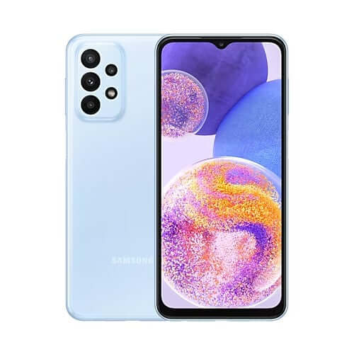 Buy online Samsung Galaxy A23 5G 4GB RAM 128GB single sim Blue