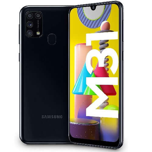 Samsung Galaxy M31 64GB 6GB RAM Space Black phone in India online