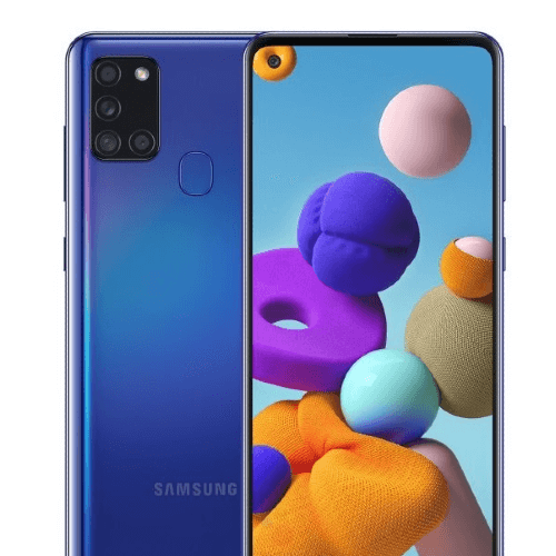 Shop Samsung Galaxy A21S Dual sim 32GB 2GB Ram Blue Online in
