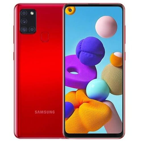 Samsung Galaxy A21S Dual sim 32GB 2GB Ram Red - Available in Sharjah &