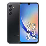 Galaxy A34 Black  128GB Storage - At Fonezone.com
