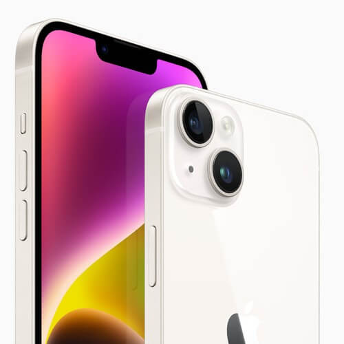 Apple iPhone 14 128GB Starlight With Turbo Sim - buy online from India