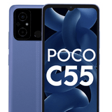 POCO C55 (Cool Blue, 6GB RAM, 128GB Storage) - India