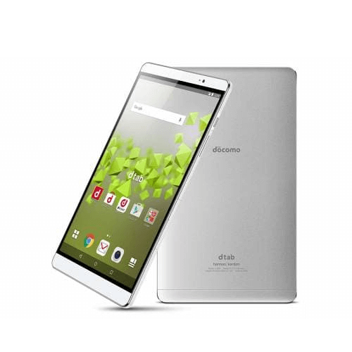 docomo d-02H dtab compact 16GB silver - Shop now at Fonezone