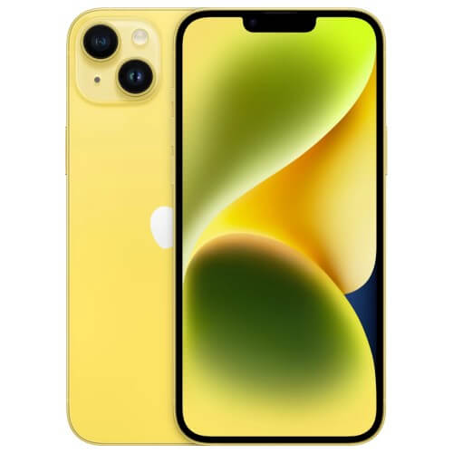 Apple iPhone 14 128GB Yellow With Turbo Sim with powerful camera