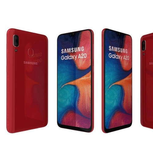 Shop Samsung Galaxy A20 32GB 3GB Ram Single Sim Red