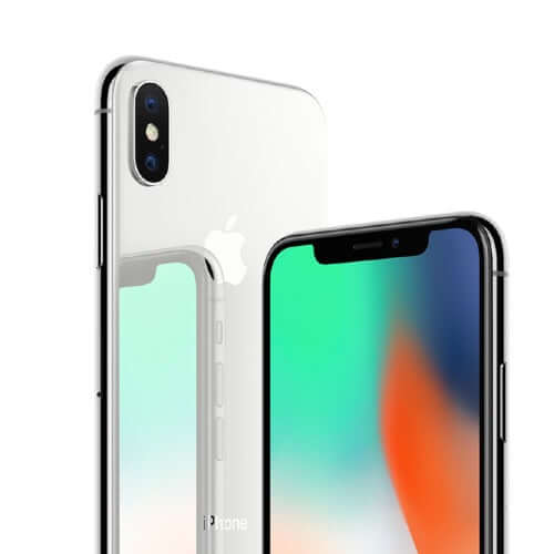 Apple iPhone X Matte Silver,