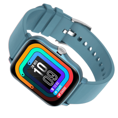 Fire Boltt BSW002 smartwatch, featuring a heart rate and SpO2 monitor, for sale in India
