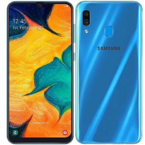 Samsung Galaxy A30 4GB RAM 64GB single sim Blue