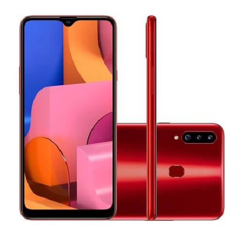 Samsung Galaxy A20s Single Sim Red