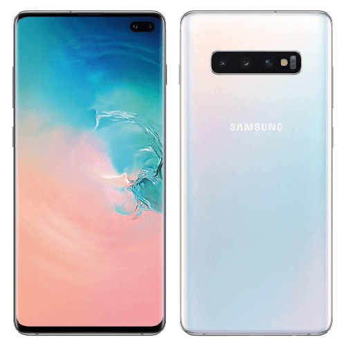 Galaxy S10+ 128GB Storage Prism White in the - Refurbished