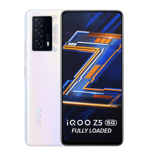 Premium iQOO Z5 Arctic Dawn 5000mAh Battery 44W FlashCharge at Fonezone