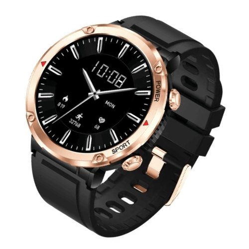 Fire Boltt Sphere smartwatch with a rugged metal body and high-resolution display
