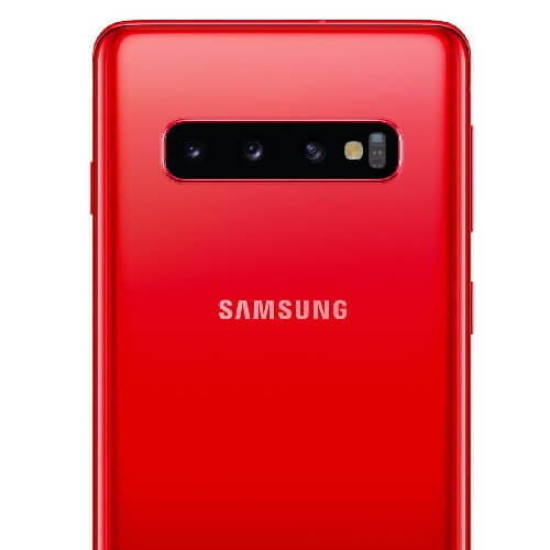 Galaxy S10 Plus Single SIM Cardinal Red 8GB RAM 128GB