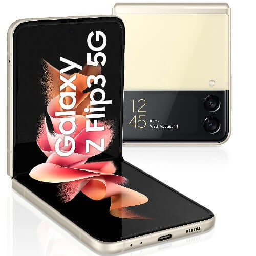 Samsung Galaxy Z Flip3 256GB 12GB RAM single sim Cream Online at Best Price