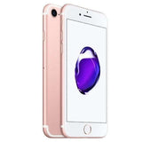 Apple iPhone 7 in rose gold showcasing the sleek design and vibrant display.
