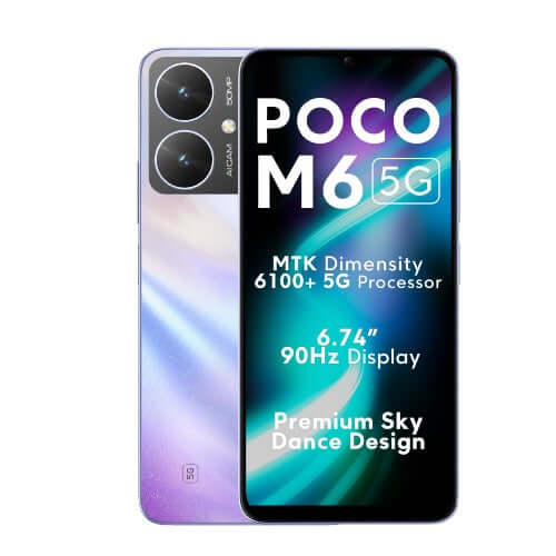 Poco M6 5G 64Gb 4GB Ram with amazing deals in India