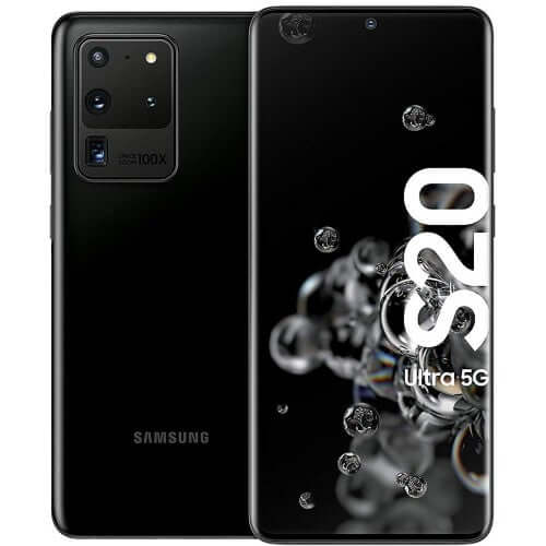 Samsung Galaxy S20 Ultra 256GB, 12GB Single Sim + ESim Cosmic Black