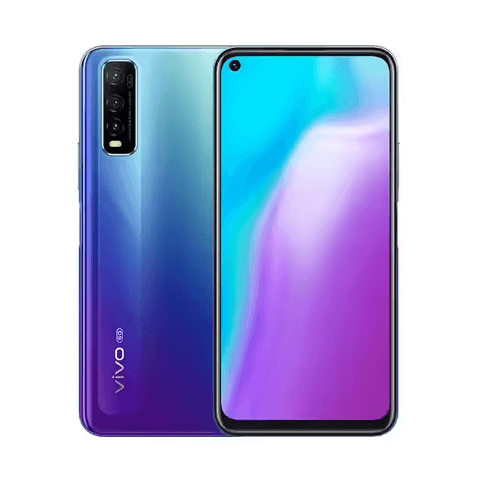 Vivo Y70s slim body 5G smartphone with 8GB RAM and 256GB storage