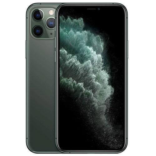 Apple iPhone 11 Pro showcasing its sleek design and advanced camera features.