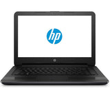 HP 245 G5 Notebook with 320GB HDD and 4GB RAM, featuring HP logo on the screen.
