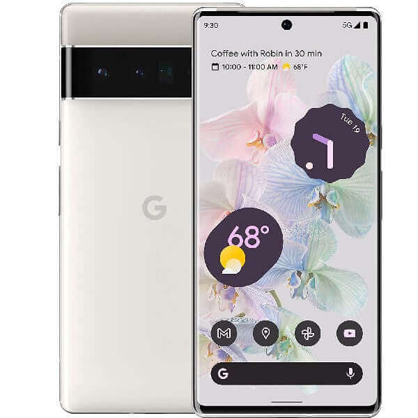 Google Pixel 6 Pro 128GB Storage, 12GB Ram Cloudy White Online at Fonezone India
