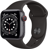 Apple Watch Series 6 40mm Cellular, Space Black